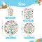 Easter Party Decorations Set for 24-Disposable Paper Plates and Napkins, Cups Tableware Happy Easter Eggs Bunny Party Supplies Decorations for Easter Party Supplies Table Decor
